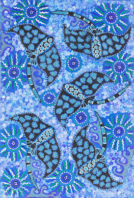 Ethel Larry 'Zagul, Glinting and Stingrays', 2024