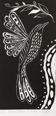 Gaylee de Bree 'Humming Bird in Flight'