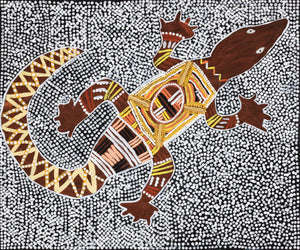 Irene Woolla; Hunting Goanna