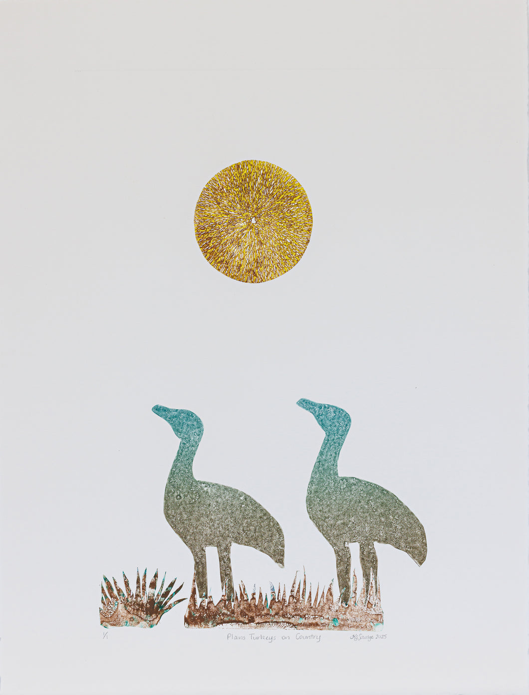Kassandra Savage, Plains Turkeys on Country