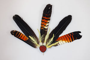 Lisa Michl Ko-manggén (Black Cockatoo Headdress)