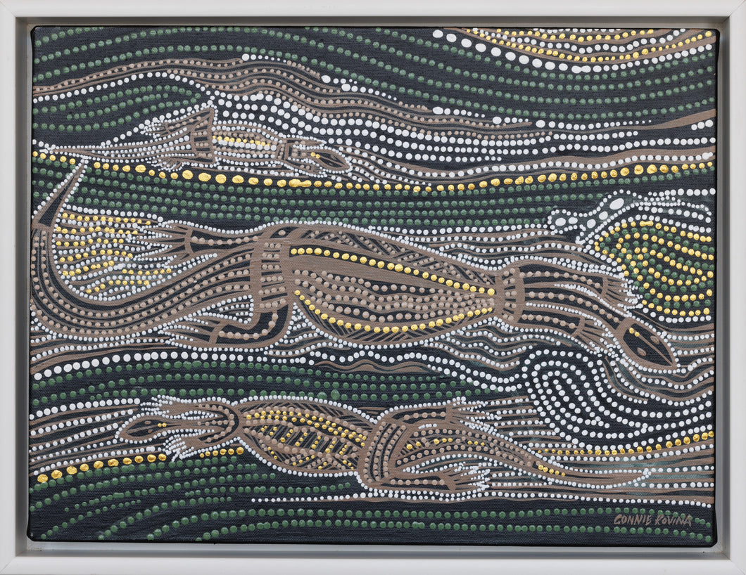 Constance Rovina, 'Goanna Rainforest Floor'