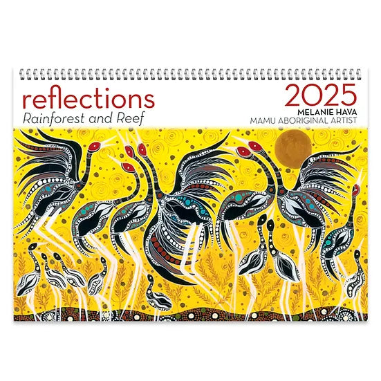 2025 Reflections Rainforest and Reeef by Melainie Hava Calendar Umi