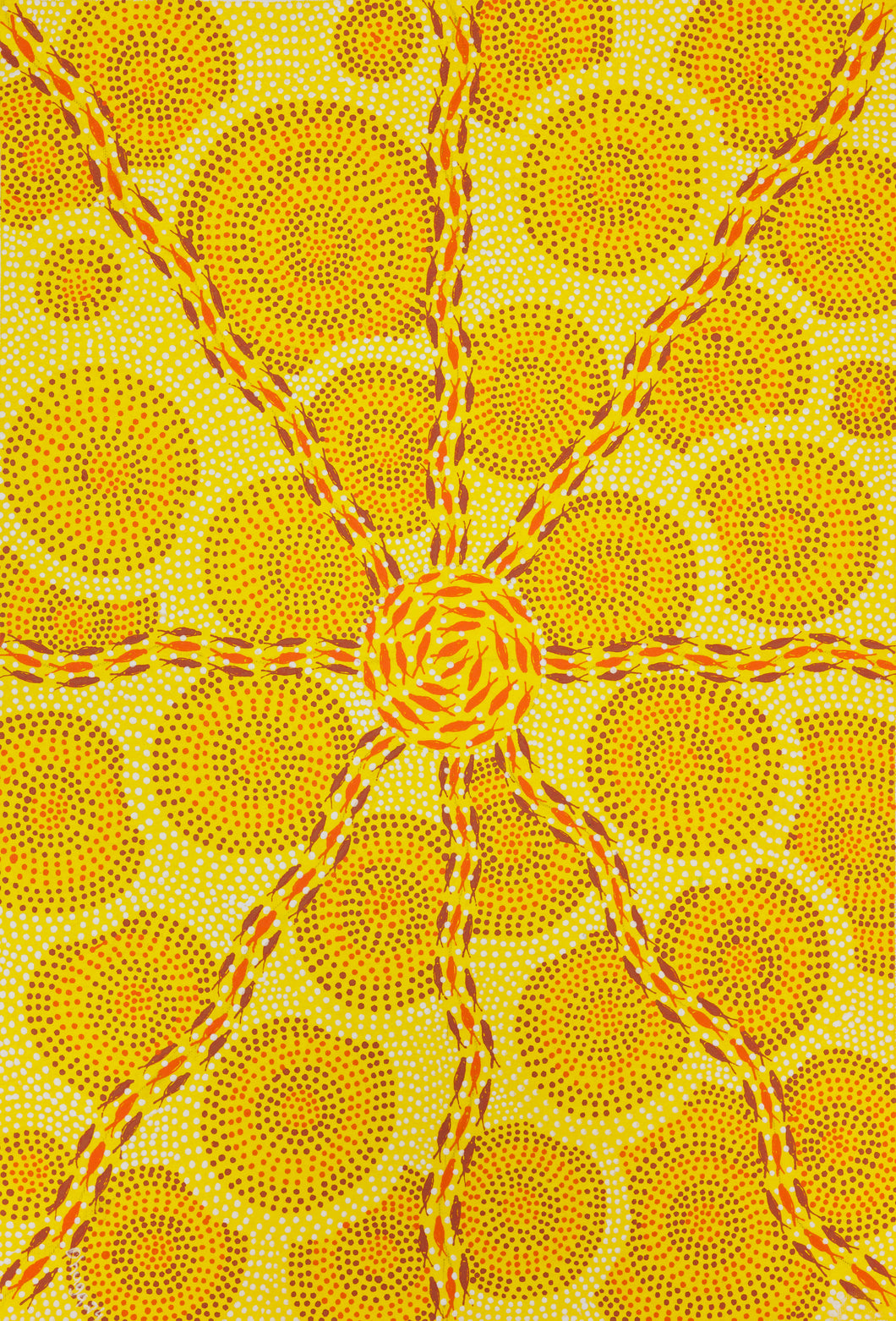 Shane Gibson 'Guuju-Ngay warrgi-gu (Plenty Fish) II'