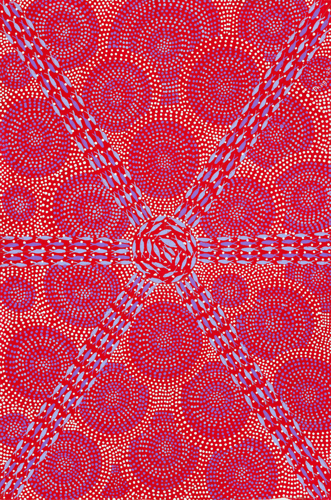 Shane Gibson 'Guuju-Ngay warrgi-gu (Plenty Fish) IV'