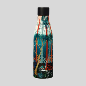 Melanie Hava , 'Double Wall Insulated Bottle 500ml' Jugaig-Bana-Wabu (Earth-Water-Rainforest) range