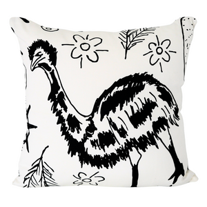 Cushion: Dorothy Edwards 'Emu'