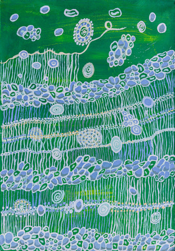 Wanda Gibson 'Fish Trap Among the Rock'