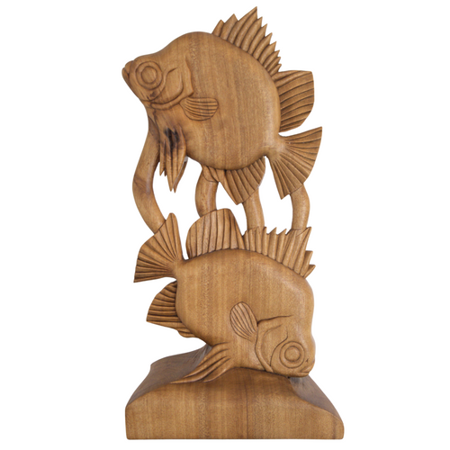 Kel Williams, 'Carved Maple Wood - Butter Fish'