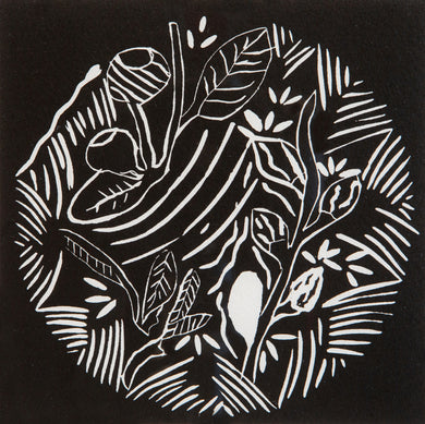 Dorothy Edwards, 'Bush Fruit', Linocut print on paper, 15 x 15cm