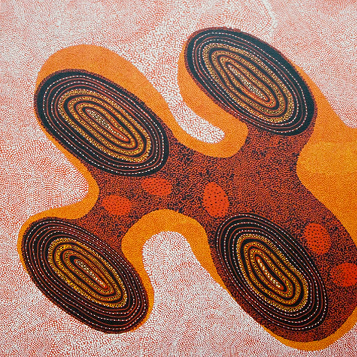 Card - Gathering Sugar Bag Honey. A design by Indigenous artist Lisa Michl KO-Manggen
