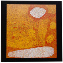 Card - Gathering Gidee Gidee Beads at 1st & 2nd Sand Ridge. A design by Indigenous artist Lisa Michl KO-Manggen