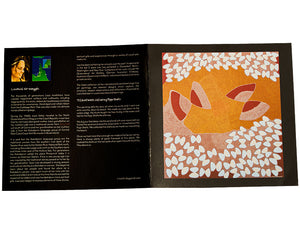 Card - Gathering the Pippi ShellWhispering Grass. A design by Indigenous artist Lisa Michl KO-Manggen