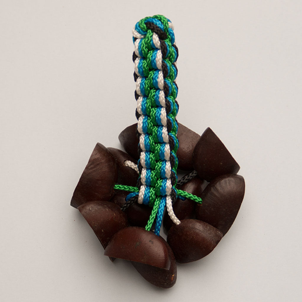 Kulaps - Torres Strait musical instrument (rattle or shaker) used in traditional Island dancing