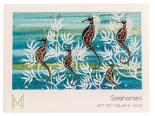 Postcard - A design by Indigenous artist Melanie Hava titled Seahorses