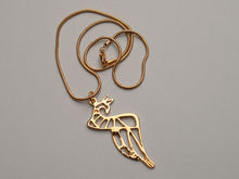 Jewellery - Roo Pendant with Necklace by Indigenous artistLisa Michl KO-Manggen