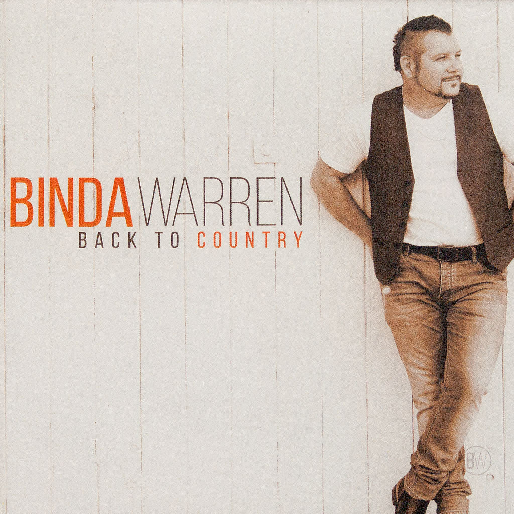 Indigenous artist Binda Warren Back to Country Music CD