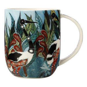 Melanie Hava , 'Coffee Mugs' Jugaig-Bana-Wabu (Earth-Water-Rainforest) range