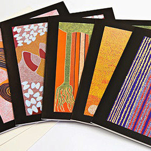 Gift Card Set (8 Individual Designs). A design by Indigenous artist Lisa Michl KO-Manggen